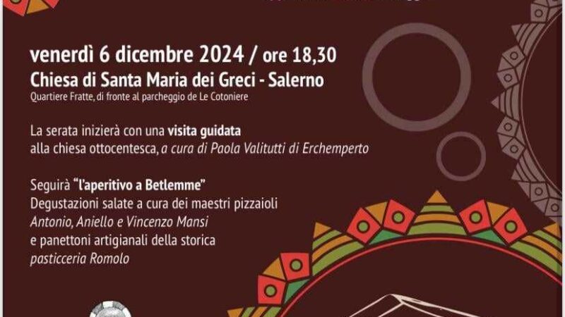 Salerno: Centro per Legalità “Aperitivo a Betlemme” e “Il presepe vivente”