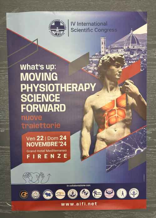 Firenze: Aifi, Congresso Nazionale ‘What’up: moving physiotherapy science forward, nuove traiettorie’,