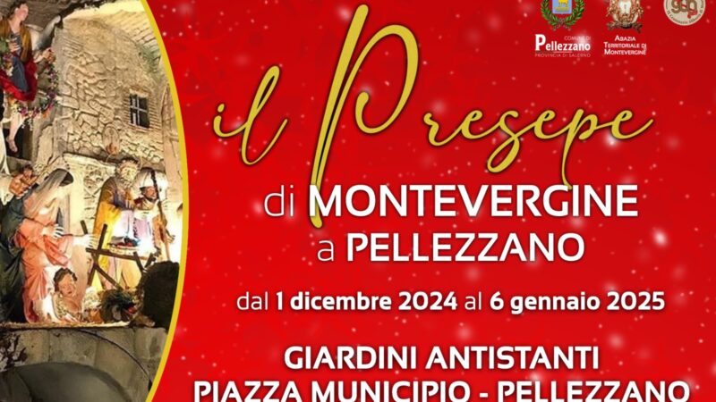 Pellezzano: inaugurazione “Presepe della Misericordia” da Abbazia di Montevergine  