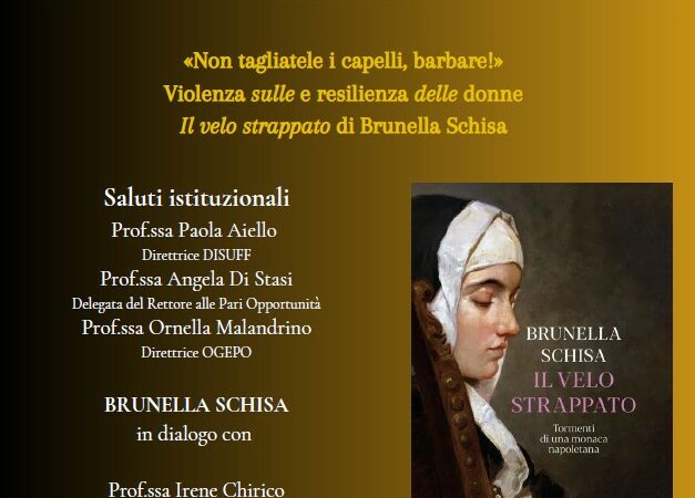 Salerno: Brunella Schisa e la forza delle donne, il velo strappato all’Ateneo