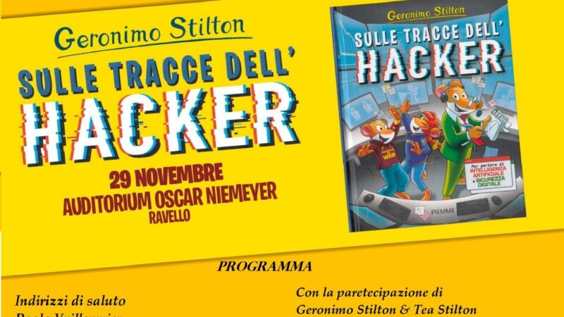 Ravello: “Sulle tracce dell’Hacker”, Geronimo Stilton – Polizia Postale per sicurezza online