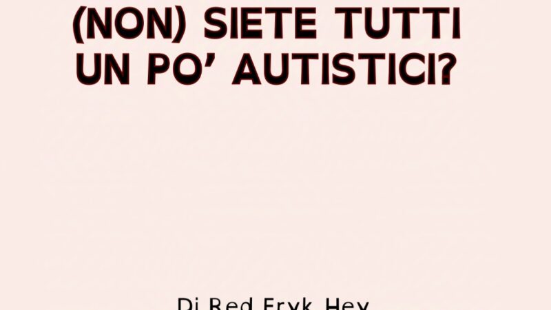 Campania: Red Fryk – Hey, attivista per diritti persone con autismo, dona suo libro a M.I.D.