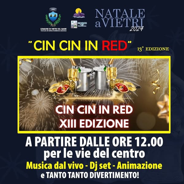 Vietri sul Mare: Capodanno e vigilia, festa tra brindisi e musica