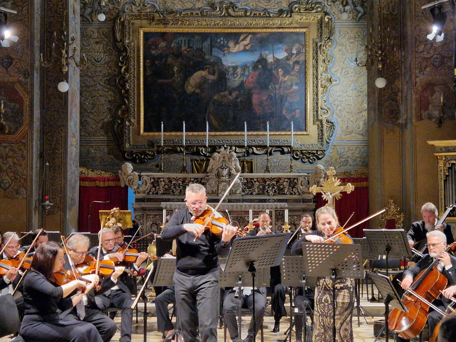 Salerno: Orchestra dell’ Istituzione Sinfonica Abruzzese alla Chiesa di San Giorgio