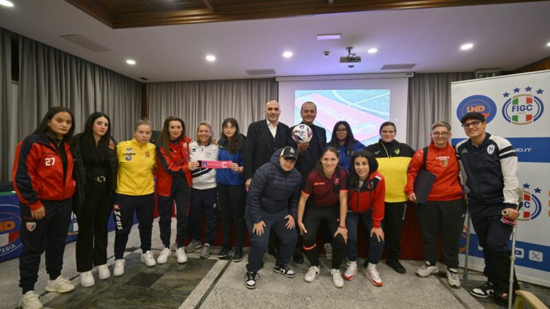 Napoli: Campania locomotiva calcio femminile nel Mezzogiorno