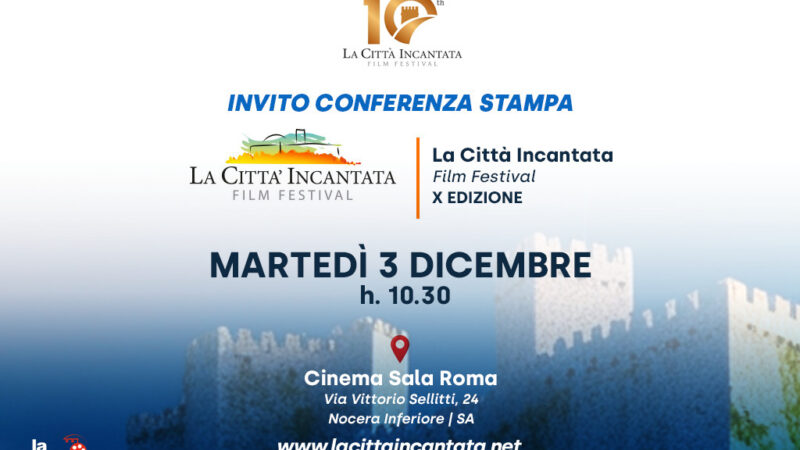 Nocera Inferiore: “La città incantata film festival”, conferenza stampa