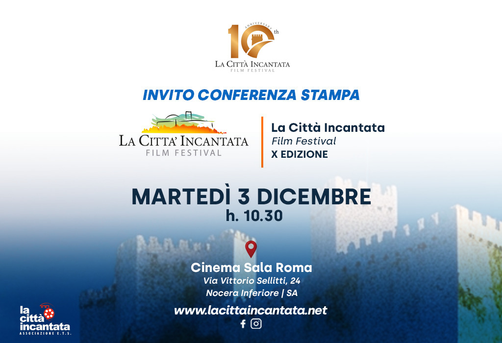 Nocera Inferiore: “La città incantata film festival”, conferenza stampa