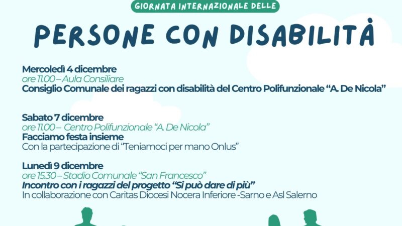 Nocera Inferiore: Giornata Persone con Disabilità