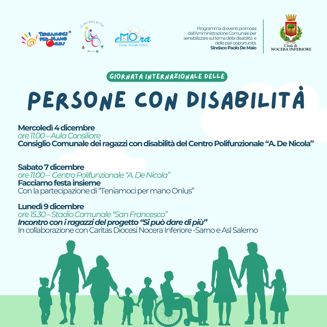 Nocera Inferiore: Giornata Persone con Disabilità