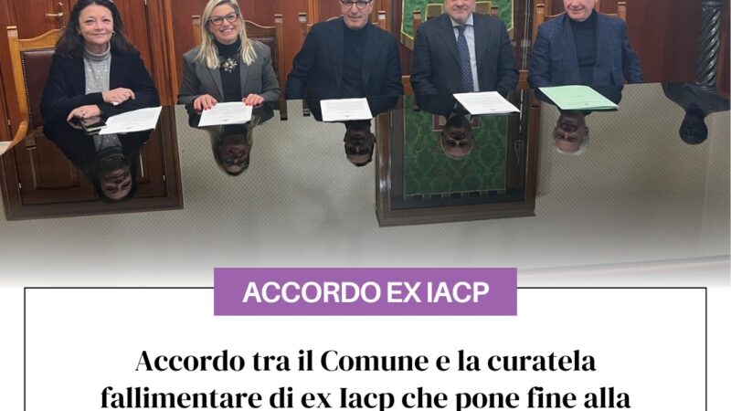 Nocera Inferiore: accordo con ex Iacp