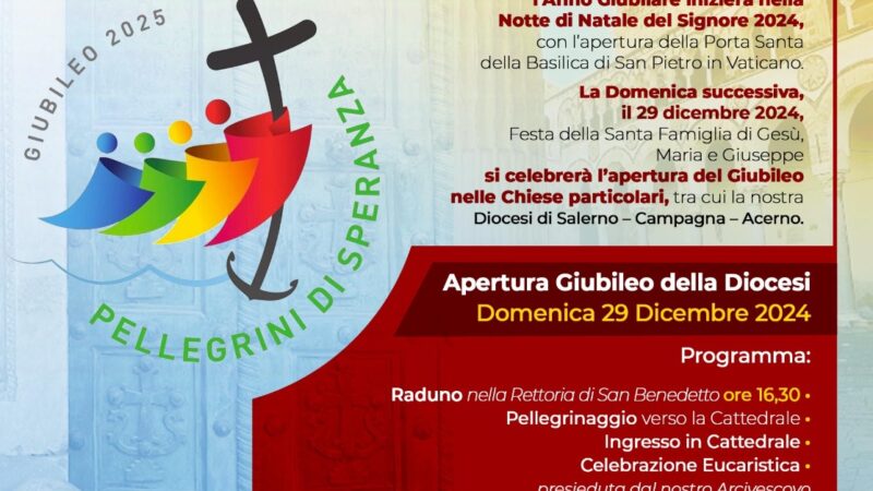 Salerno: Arcidiocesi, apertura Giubileo ’25 