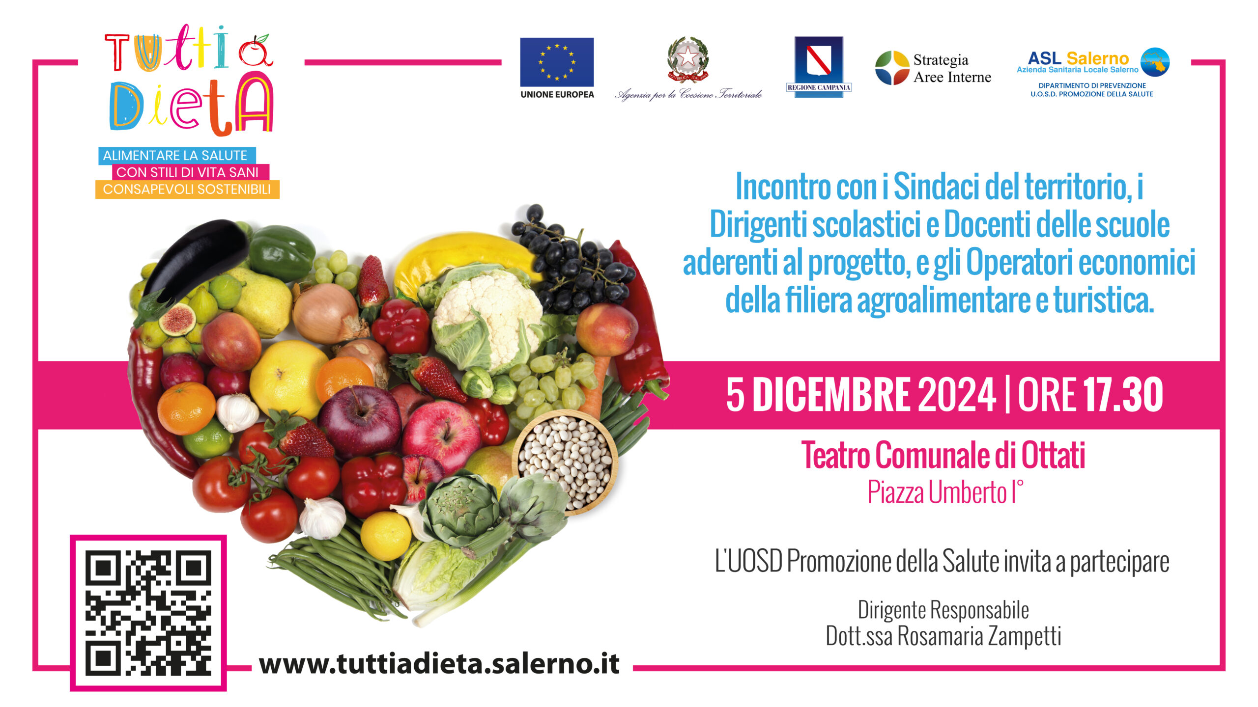 Salerno: UOSD Promozione della Salute-Dipartimento di Prevenzione Asl, evento finale “Tutti a Dieta”