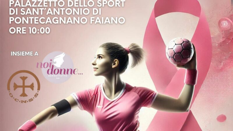 Pontecagnano Faiano: “Rosa in Campo”, partita di pallamano per celebrare forza delle donne