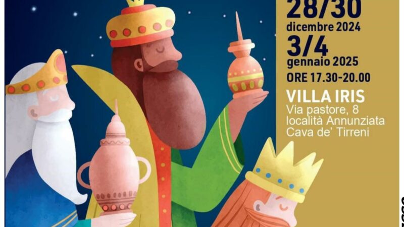 Cava de’ Tirreni: a Villa Iris, Presepe Vivente dell’ Inclusione