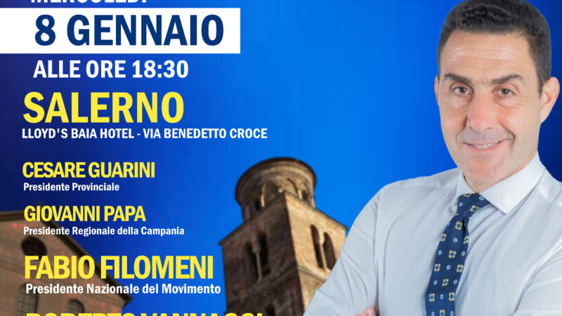 Salerno: Il Mondo al Contrario, convegno con on. gen. Vannacci