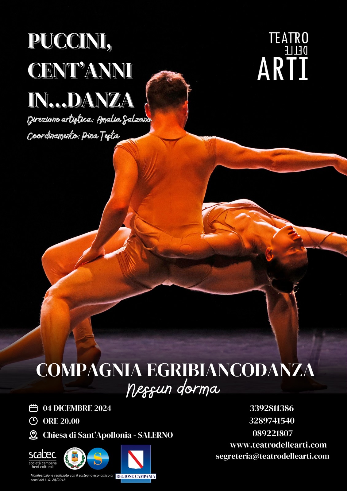 Salerno: a Teatro Delle Arti “Puccini, Cento anni… in danza”