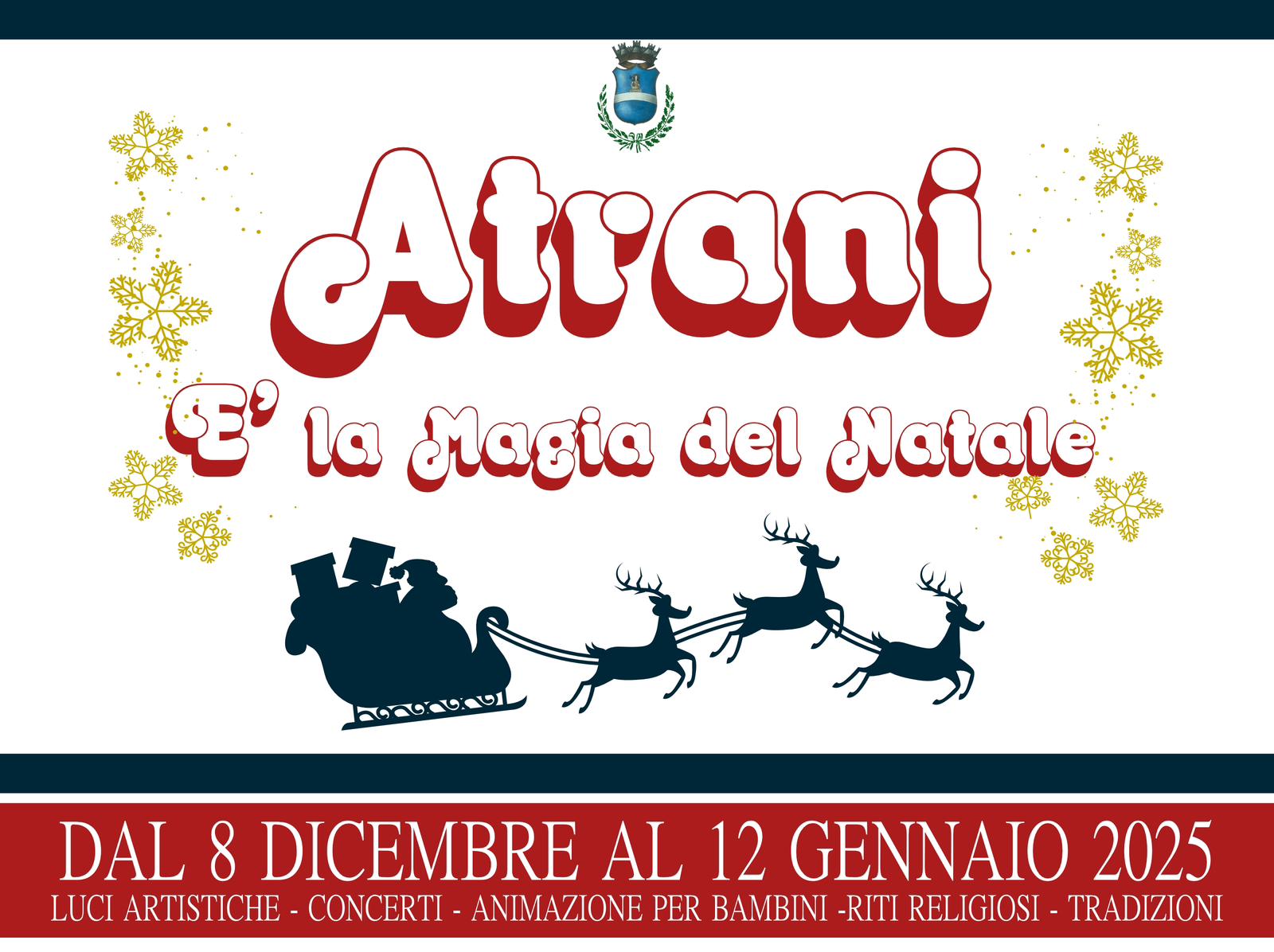 Atrani: al via eventi natalizi