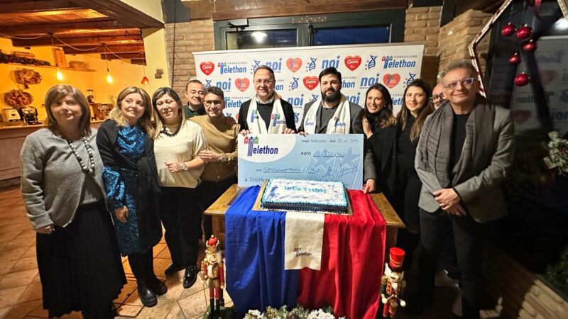 Pellezzano: Gala Lunch Telethon, raccolti oltre 16.000€