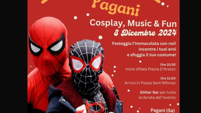 Pagani: weekend dell’Immacolata, al via eventi natalizi