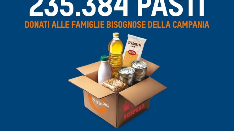 Mercato San Severino: Banco alimentare, Spesa sospesa, consegna assegno solidale