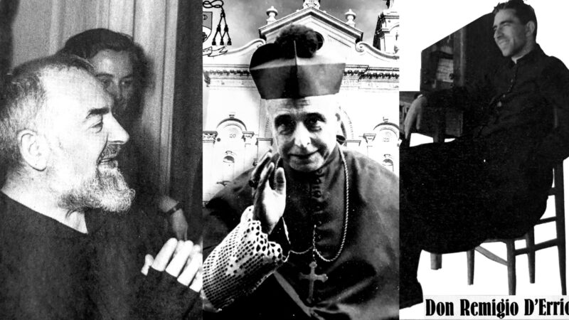 San Giovanni Rotondo: documento attesta legame tra Padre Pio da Pietrelcina- don Remigio D’Errico-Mons. Fortunato Maria Farina