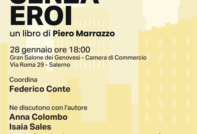 Salerno: Cittadino Sudd, Piero Marrazzo presenta suo libro “Storia senza eroi”