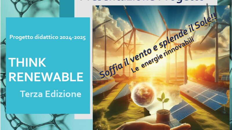 Salerno: Think Renewable, presentazione a Palazzo Sant’Agostino