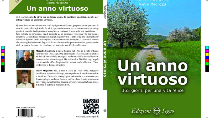 Anno virtuoso contro il male, libro di don Marcello Stanzione  