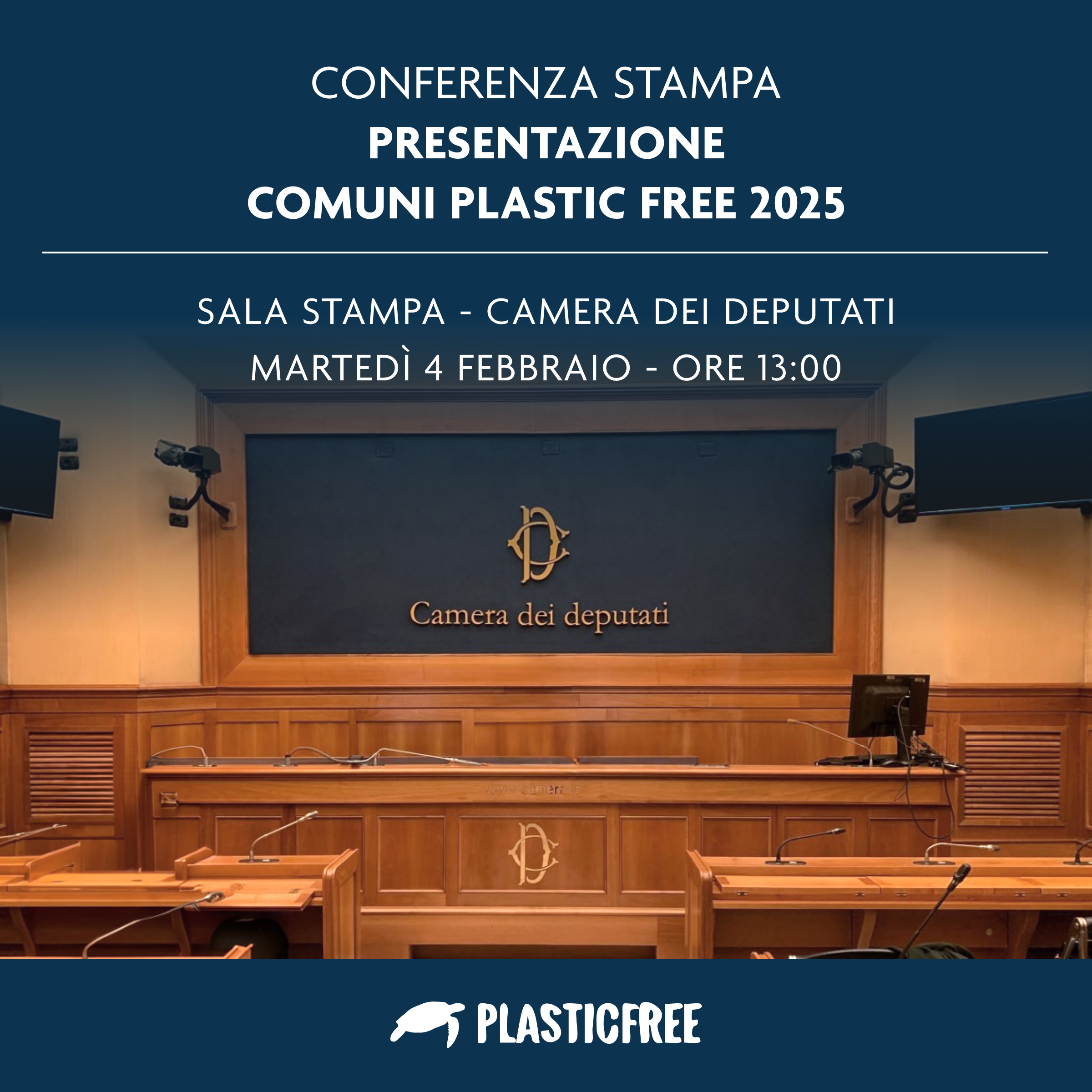 Campania: a Montecitorio presentazione Comuni Plastic Free 2025