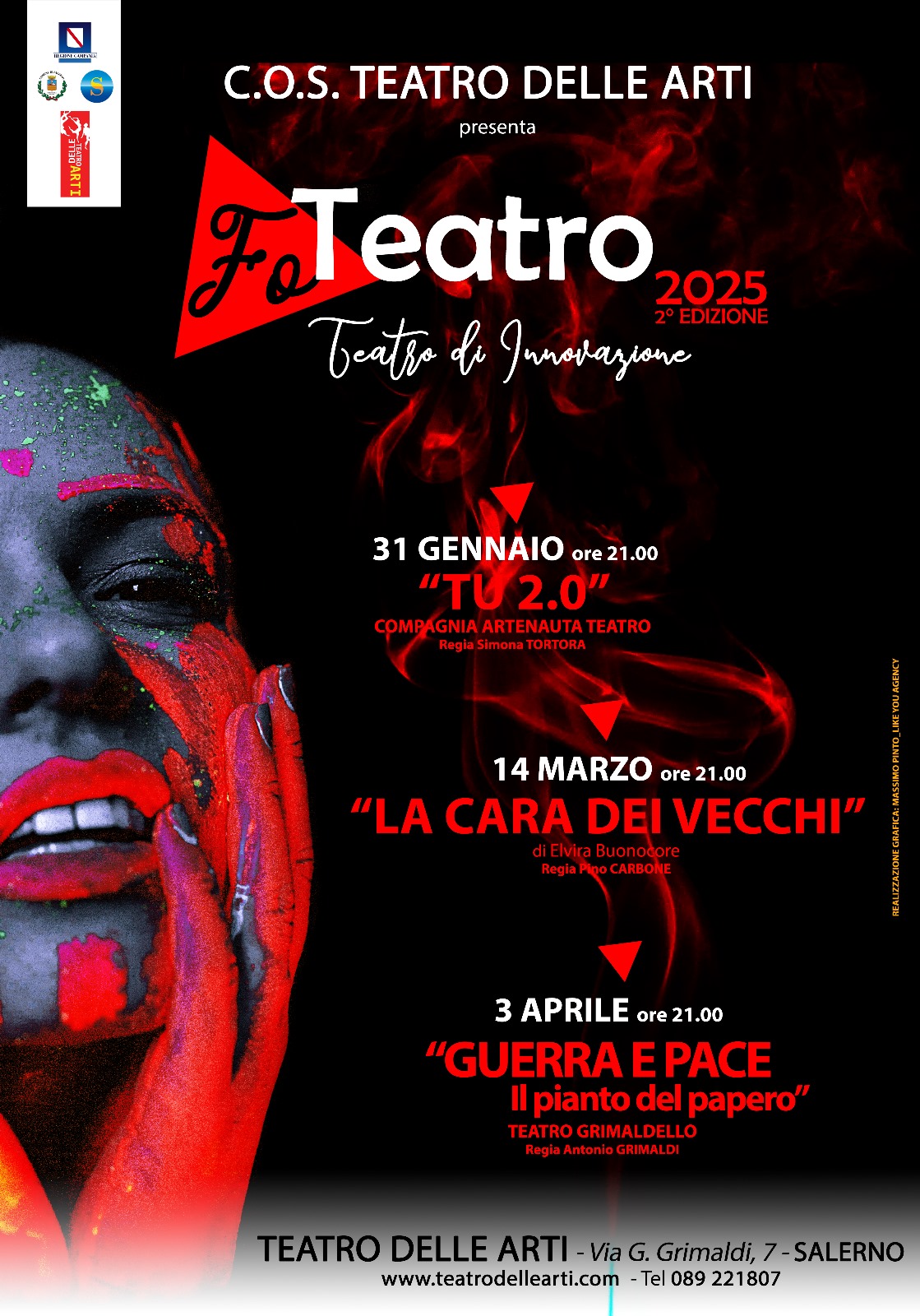 Salerno: Teatro delle Arti, al via 2^ ediz. “Fo Teatro”