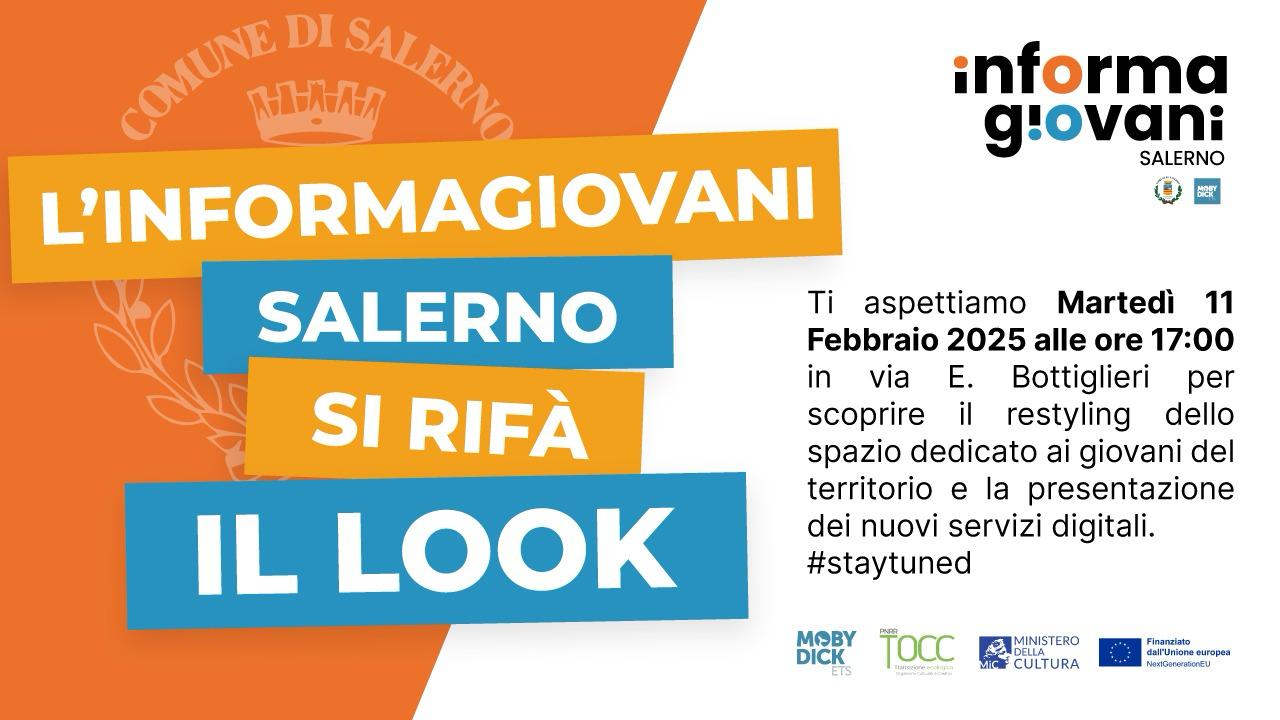 Salerno: Informagiovani, presentazione nuovo look