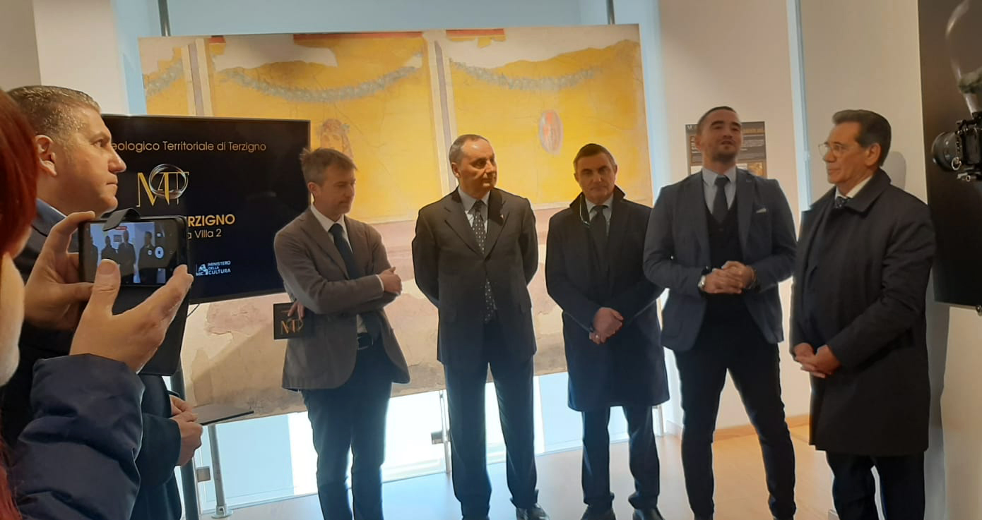 Terzigno: inaugurazione nuovo spazio espositivo del Museo Archeologico “Il Tesoro di Terzigno. Ori e argenti della Villa 2”