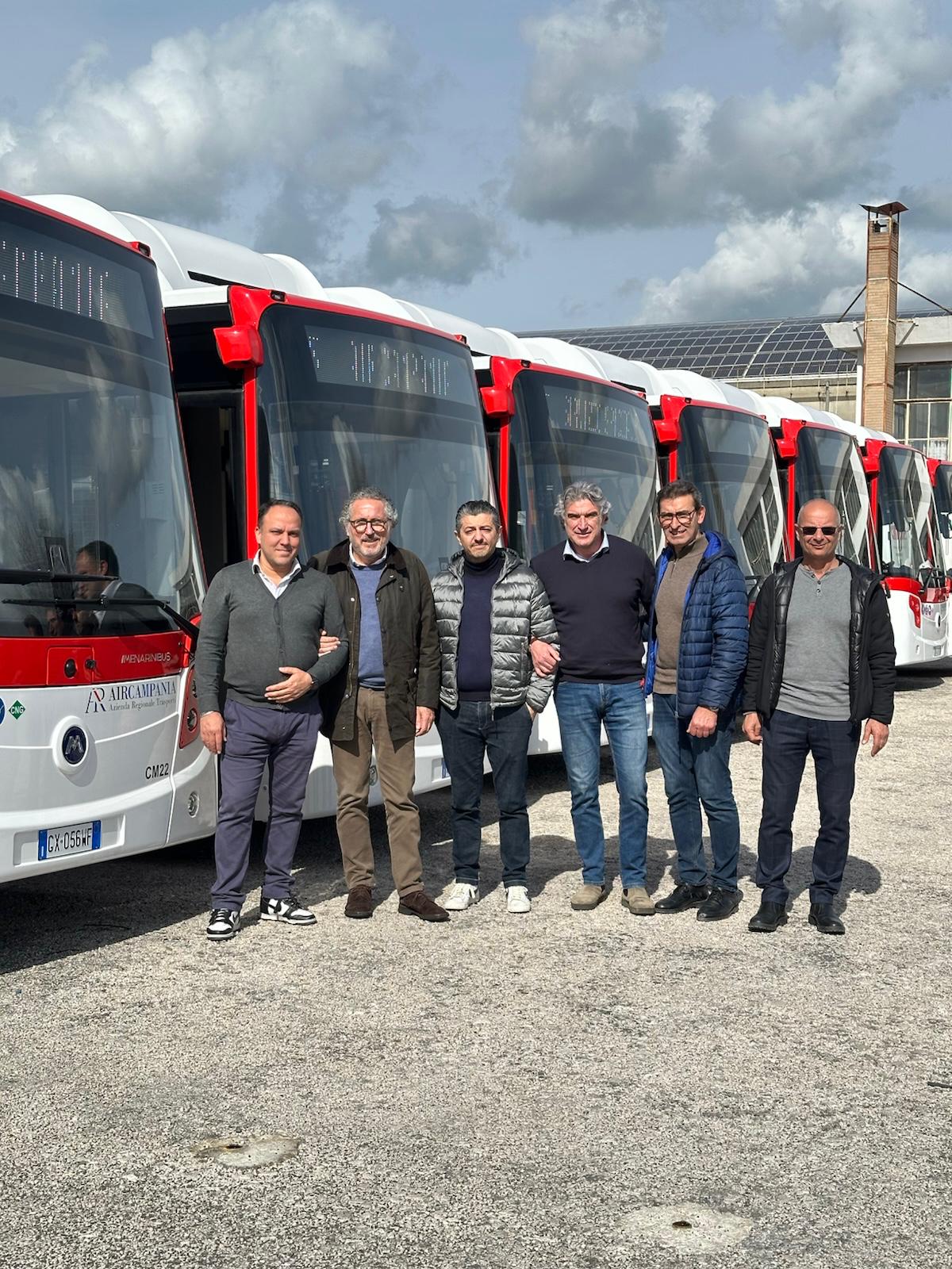 Campania: AIR, 27 nuovi autobus