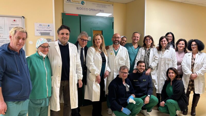 Pagani: Asl, primo intervento combinato complesso per HUB Mammella a Presidio Ospedaliero “A. Tortora”  