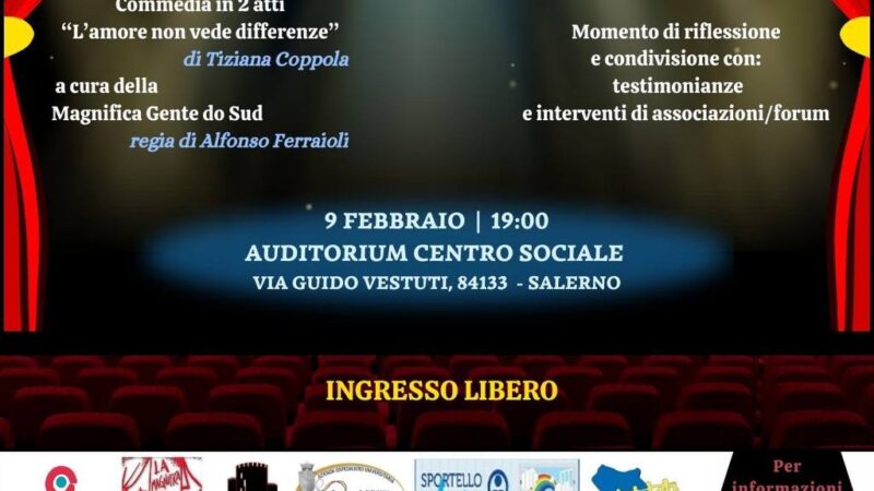 Salerno: a Centro Sociale spettacolo “Il Dono per la Vita: Teatro e Sensibilizzazione”