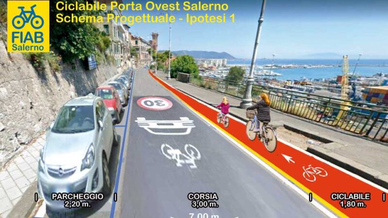 Salerno: FIAB “SOS, subito interventi per sicurezza ciclistica!”