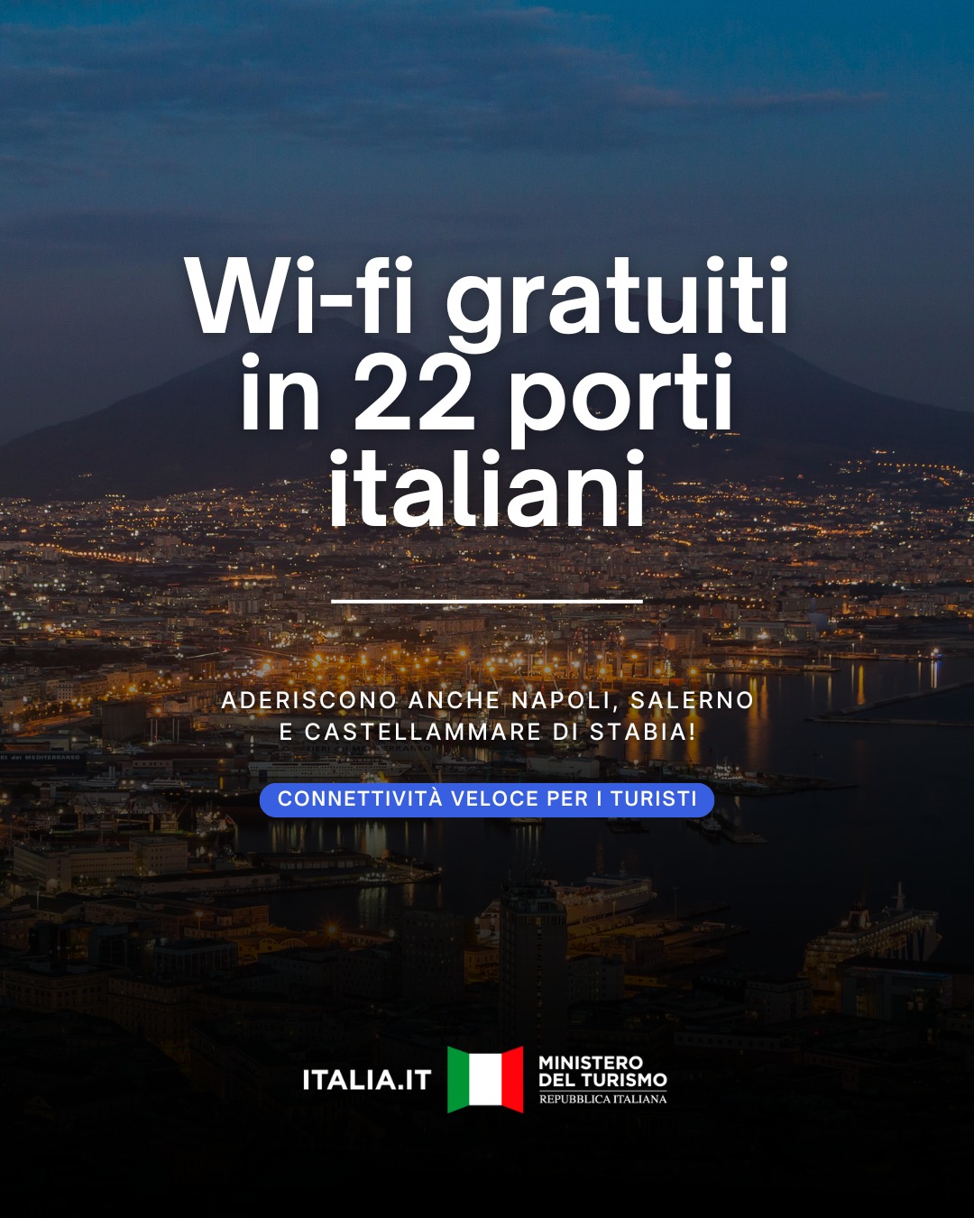 Roma: WI-FI BY ITALIA.IT, Ministro Santanché “Aumentano Porti aderenti per turismo sempre più competitivo