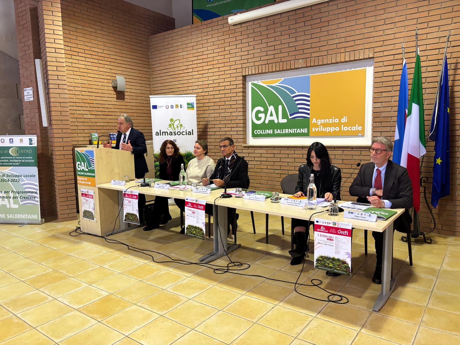 Giffoni Valle Piana: GAL Colline Salernitane, presentata fase finale progetti di Cooperazione M.16