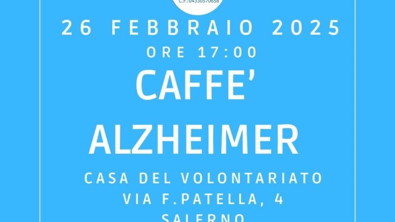 Salerno: Motoperpetuo, a Casa del Volontariato “Caffè Alzheimer”