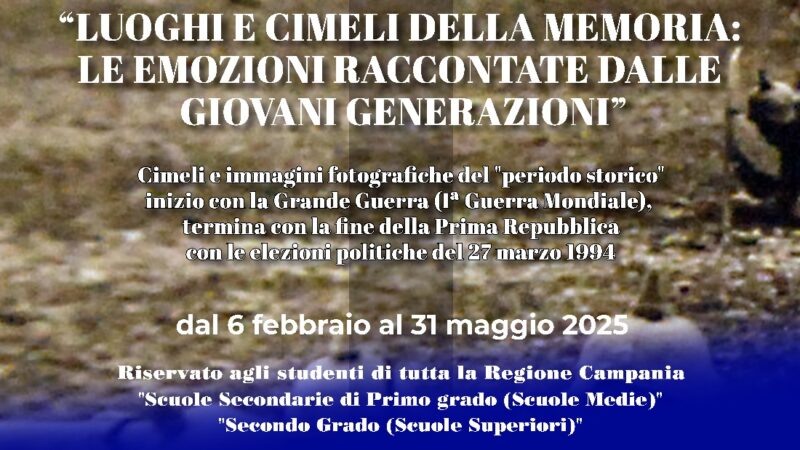 Salerno: Associazione Nazionale Amici del Tricolore, concorso storico