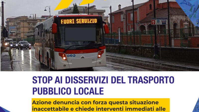 Salerno: Azione “Stop a disservizi trasporto pubblico locale”