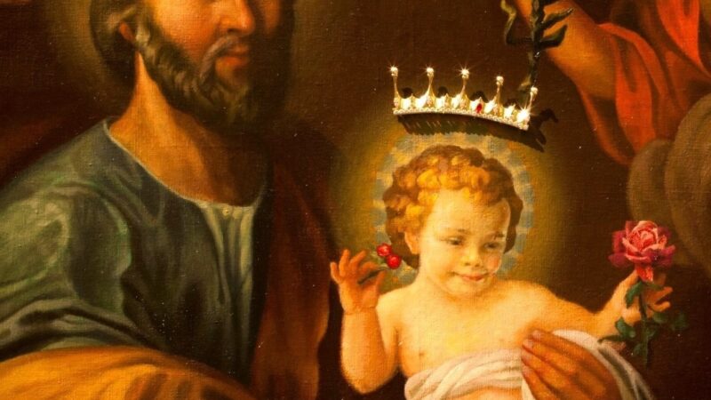 Iconografia di San Giuseppe visto come Re