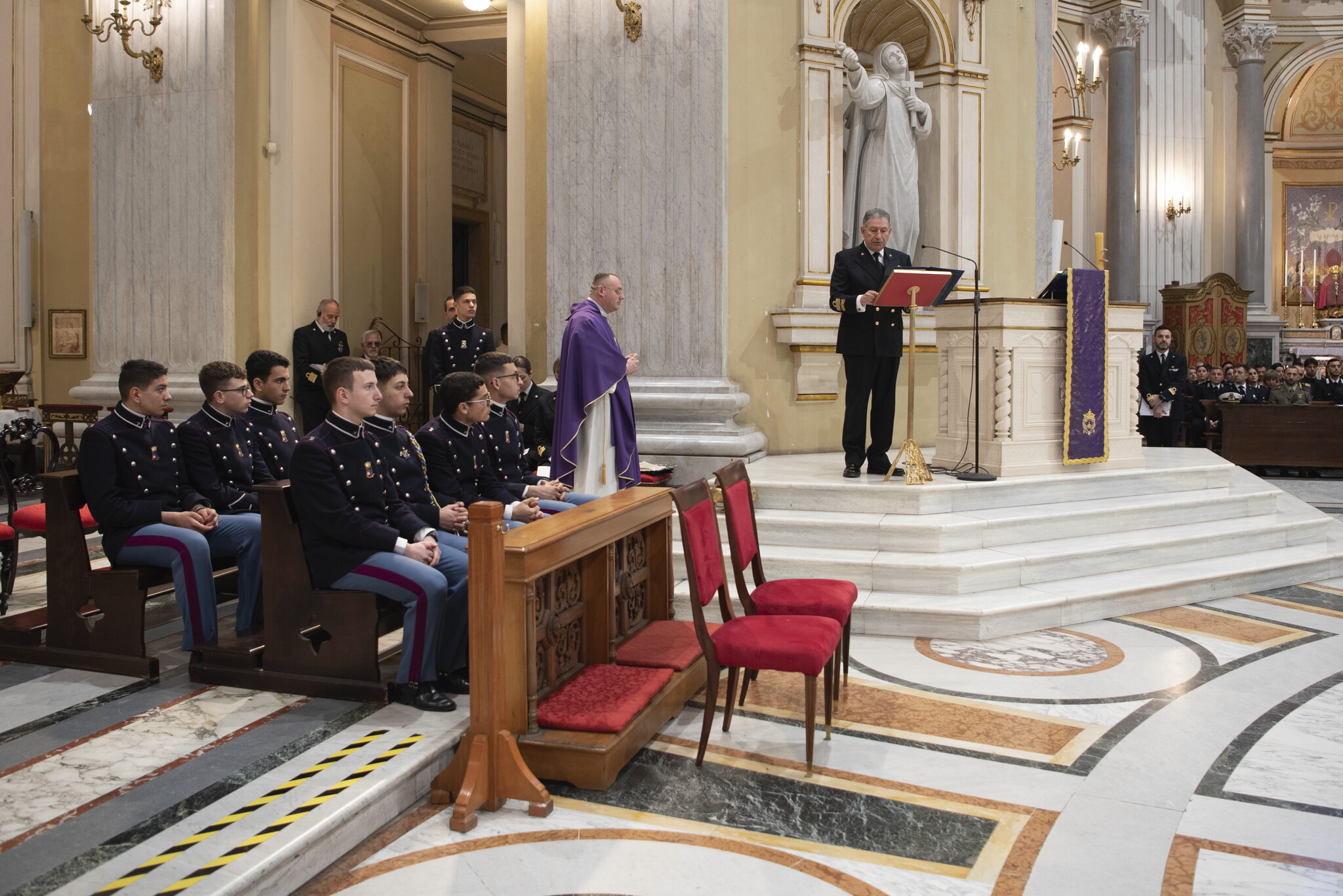 Napoli: Marina Militare, celebrato Precetto Pasquale Interforze