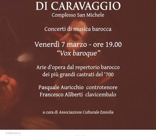 Salerno: Carisal “I Venerdì di Caravaggio”, concerto “Vox Baroque”