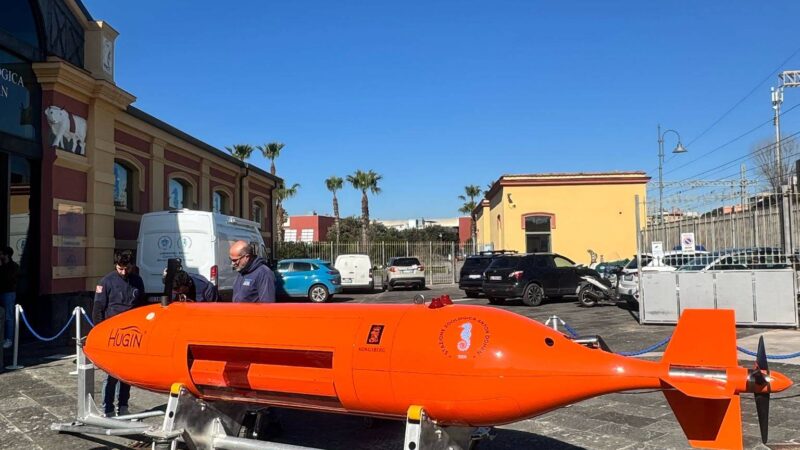 Napoli: Stazione zoologica Anton Dohrn, nuovo veicolo subacqueo KONGSBERG HUGIN 3000