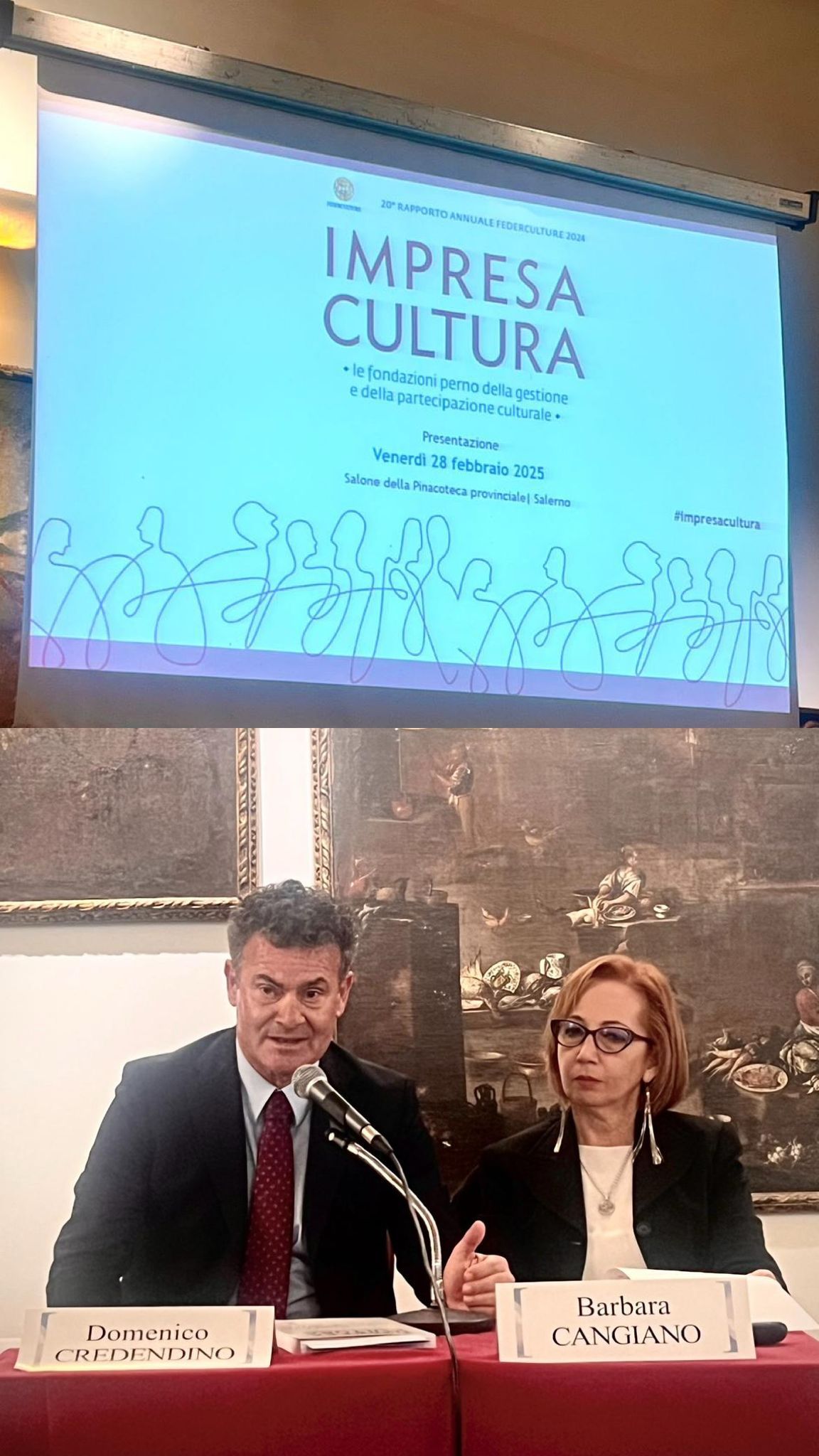 Salerno: presentazione Rapporto Annuale Federcultura, Presidente Carisal Credendino “Fondazioni perno per cultura e per avvicinare giovani”