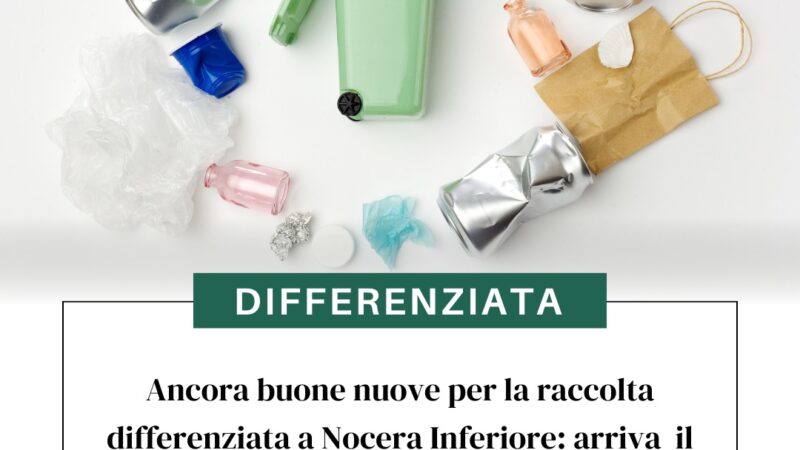 Nocera Inferiore: raccolta differenziata, buoni risultati