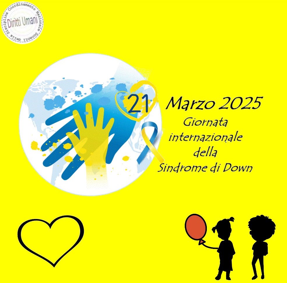 CNDDU: sensibilizzazione su Giornata Mondiale per Sindrome Down