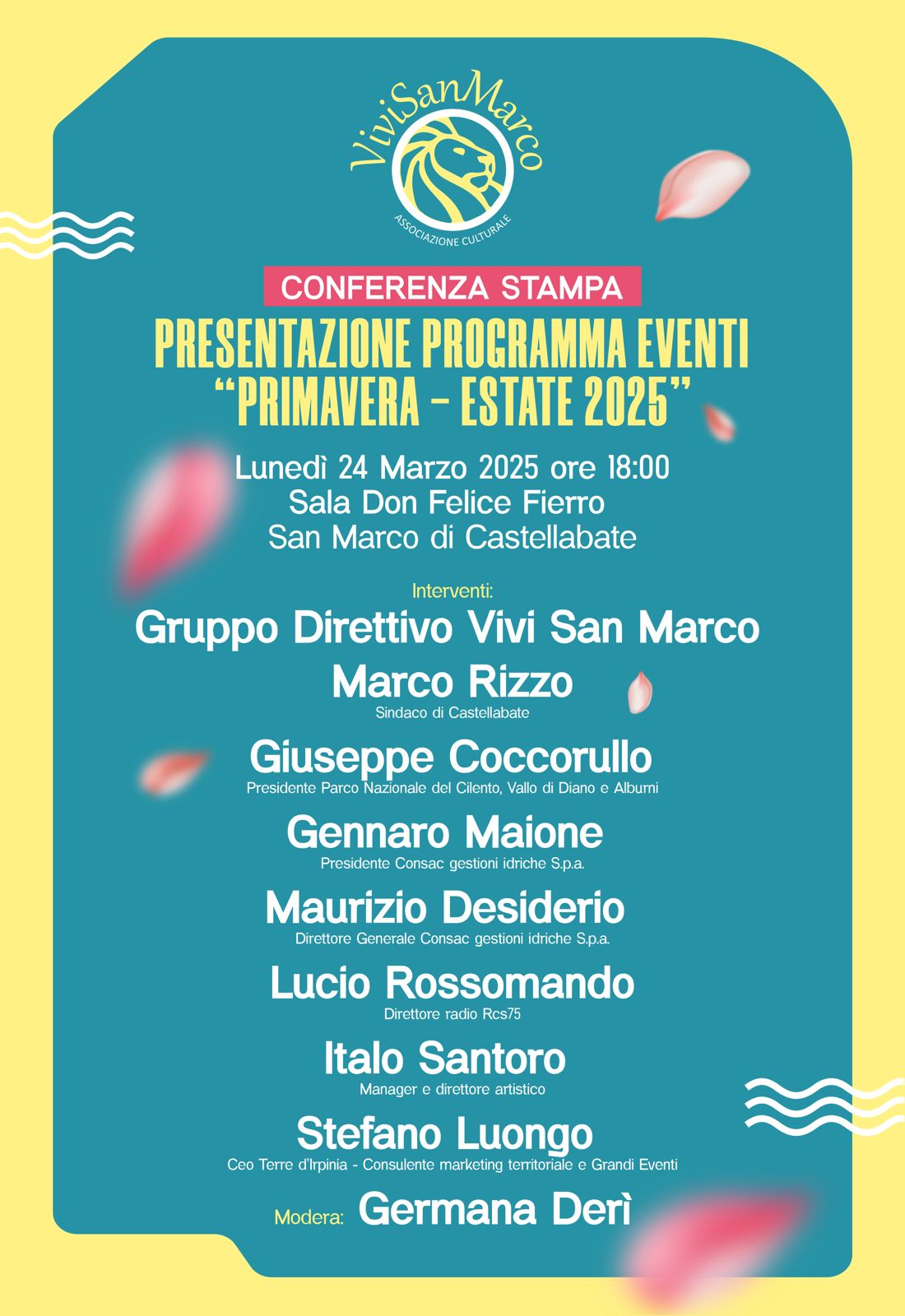 Castellabate: “Primavera – Estate 2025”, conferenza stampa